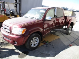 2006 TOYOTA TUNDRA SR5 BURGUNDY 4.7L AT 2WD DOUBLE CAB SHORT BED Z15021